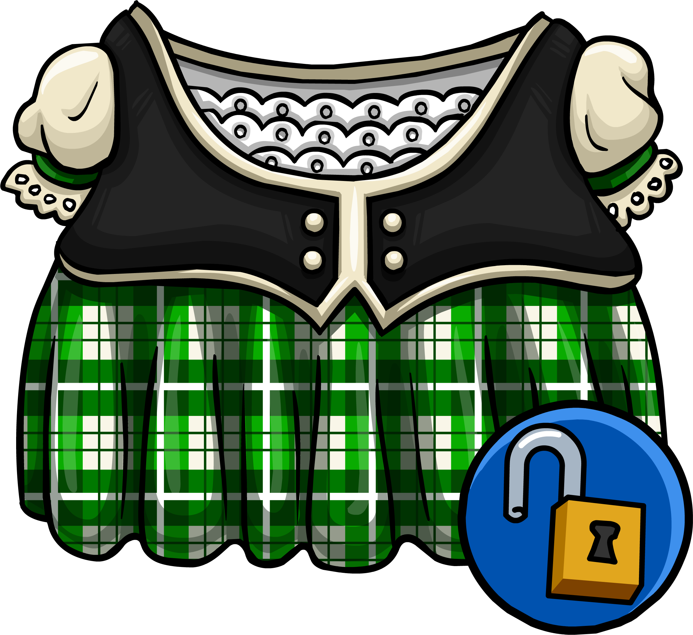 Shamrock Skirt, Club Penguin Rewritten Wiki