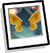 Brown Fairy Background Icon