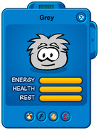 Puffle Card.