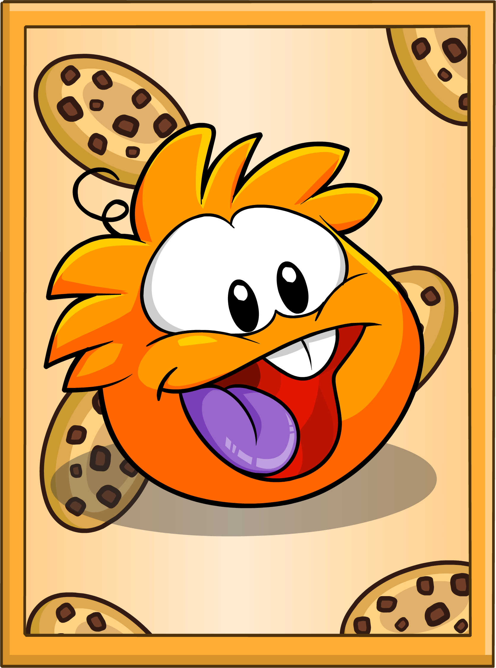 Orange Puffle Poster | Club Penguin Rewritten Wiki | Fandom