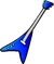 Blue Electric Guitar