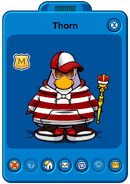 Thorn Player Card - Early June 2020 - Club Penguin Rewritten