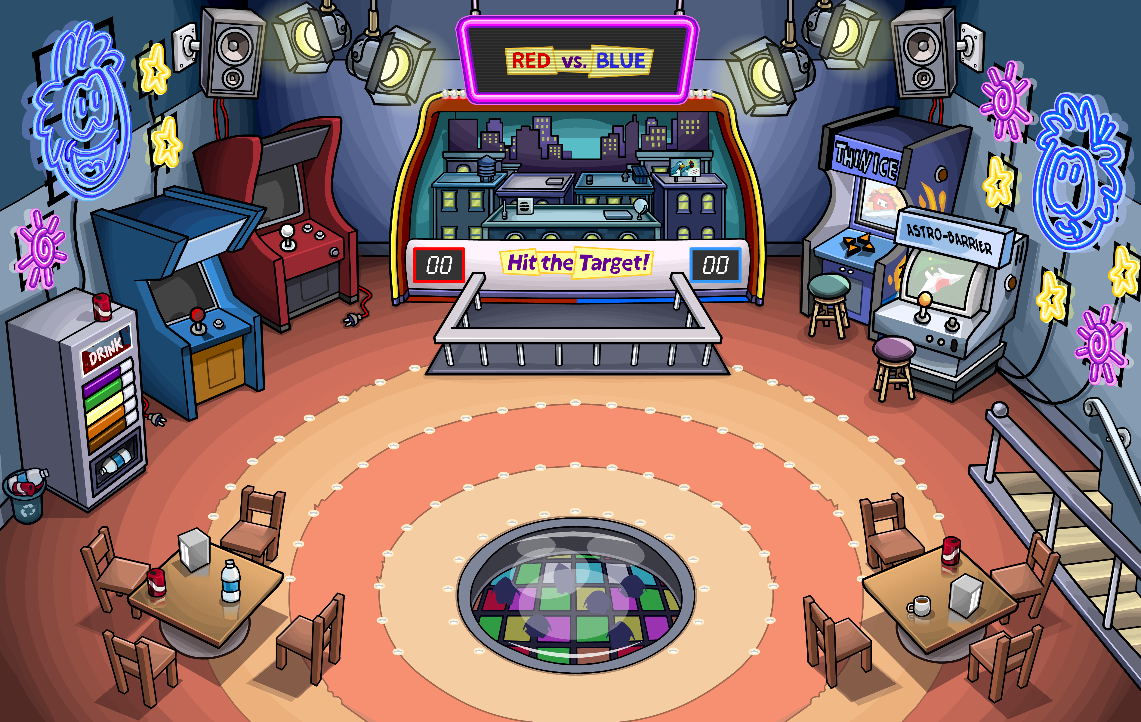 Hidden Dojo Room, Club Penguin Rewritten Wiki