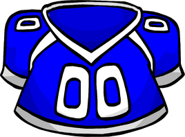 Blue Football Jersey