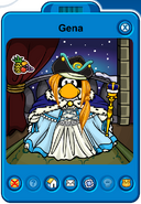 Gena Player Card - Early July 2019 - Club Penguin Rewritten