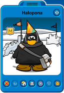 Halopona Player Card - Early January 2020 - Club Penguin Rewritten (2)