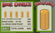 How it looks like when you complete the game with all bonus coins.