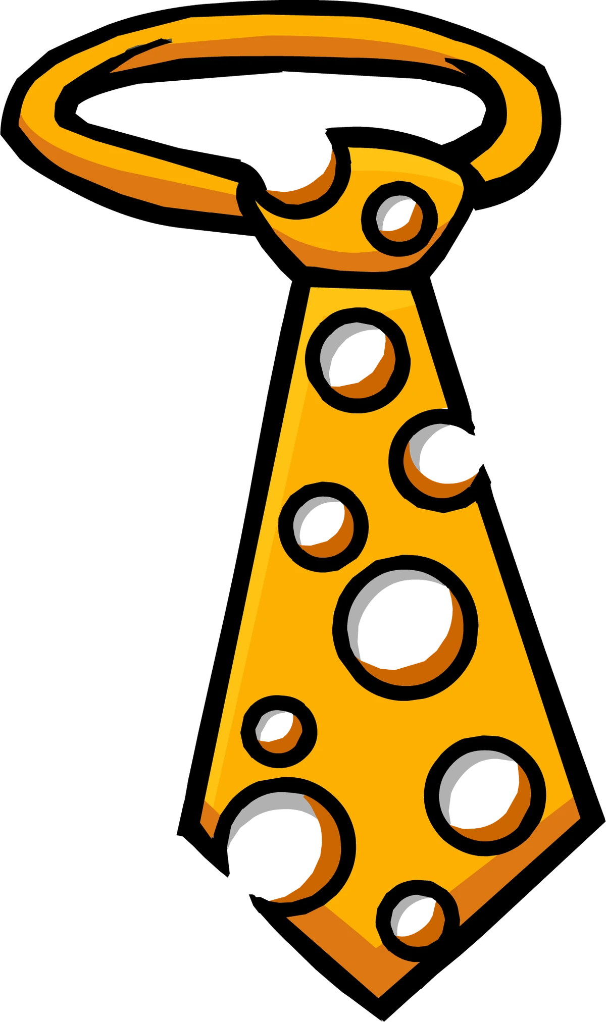 Cheesy Necktie | Club Penguin Rewritten Wiki | Fandom