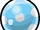 Blue Spotty Bauble