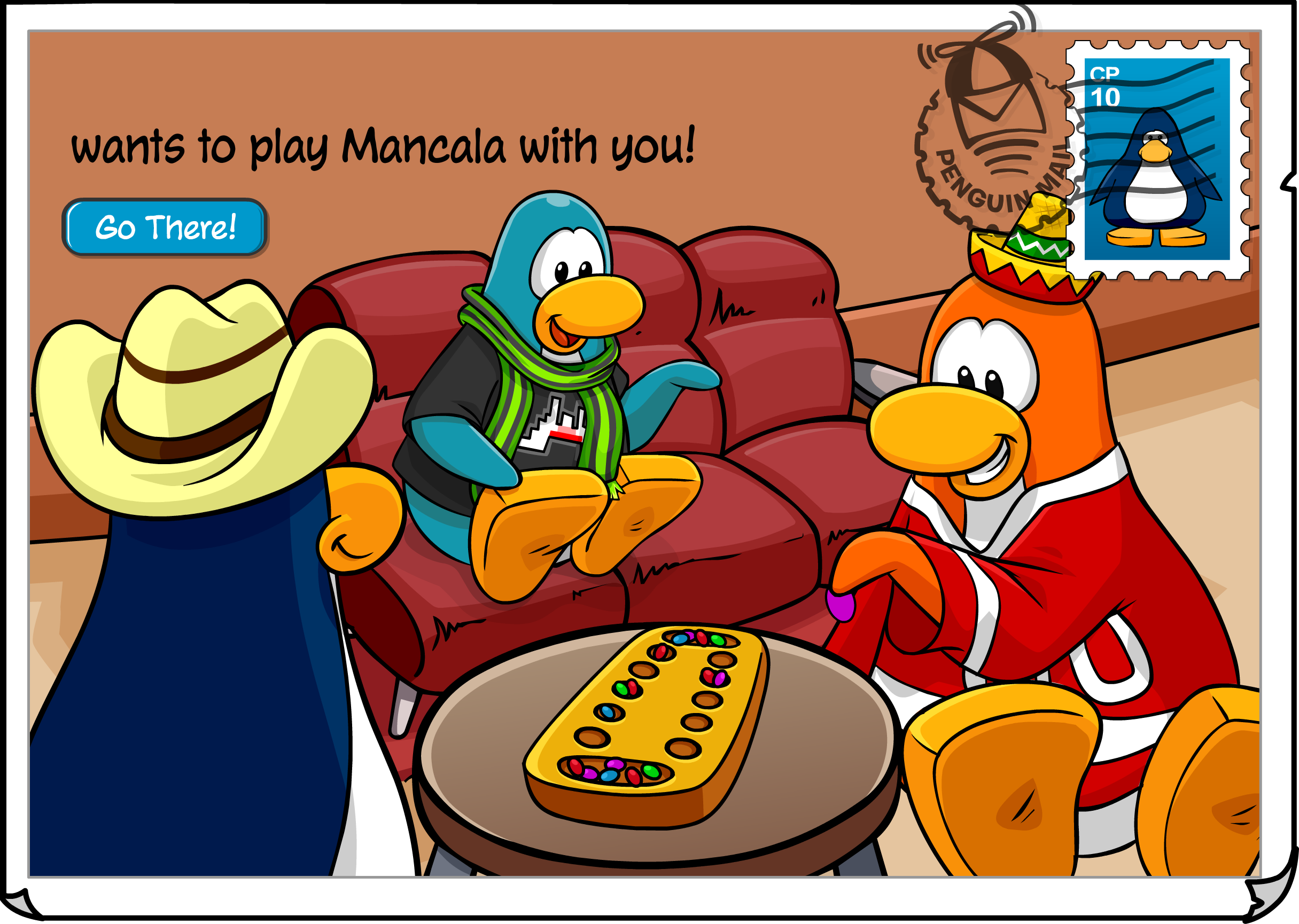 Ice Club Penguin: Mancala