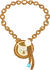 Gold Charm Necklace