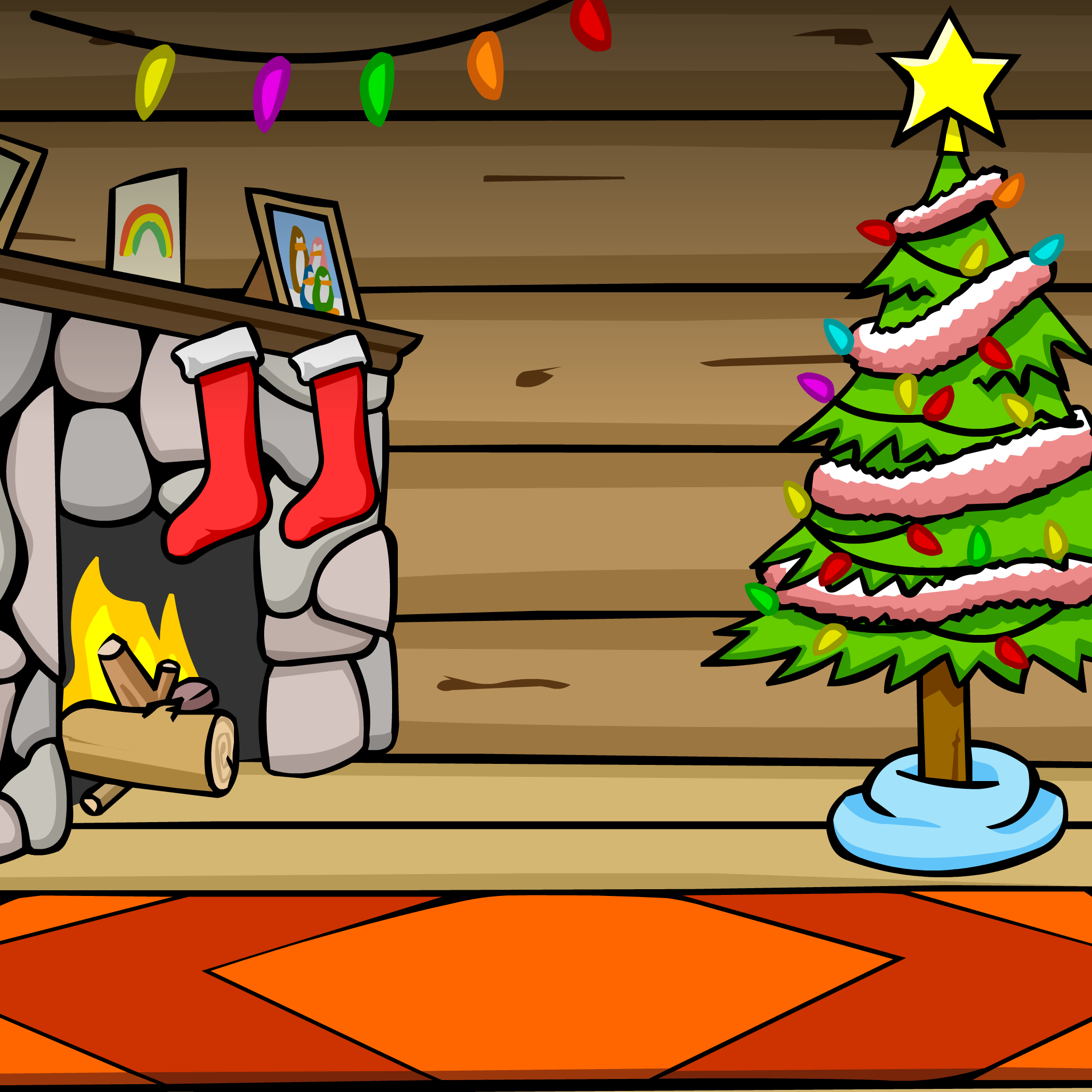 Introducir 48+ imagen club penguin christmas background