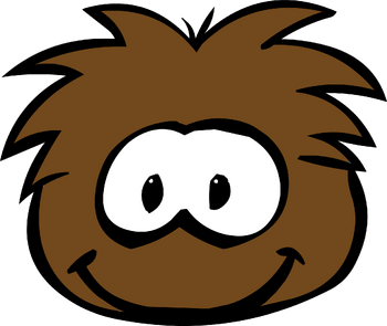 Brown Puffle Old Look