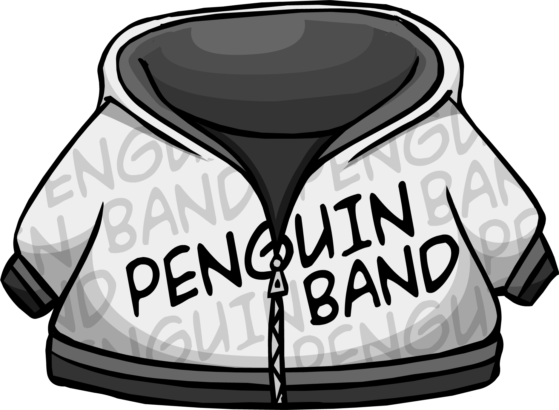 Penguin Band Hoodie | Club Penguin Rewritten Wiki | Fandom