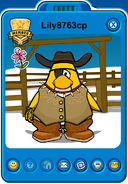 Lily8763cp Player Card - Early June 2019 - Club Penguin Rewritten