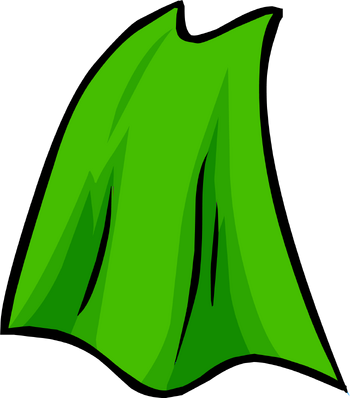 Lime Green Cape