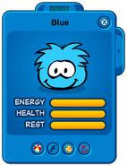Its former Puffle Card.