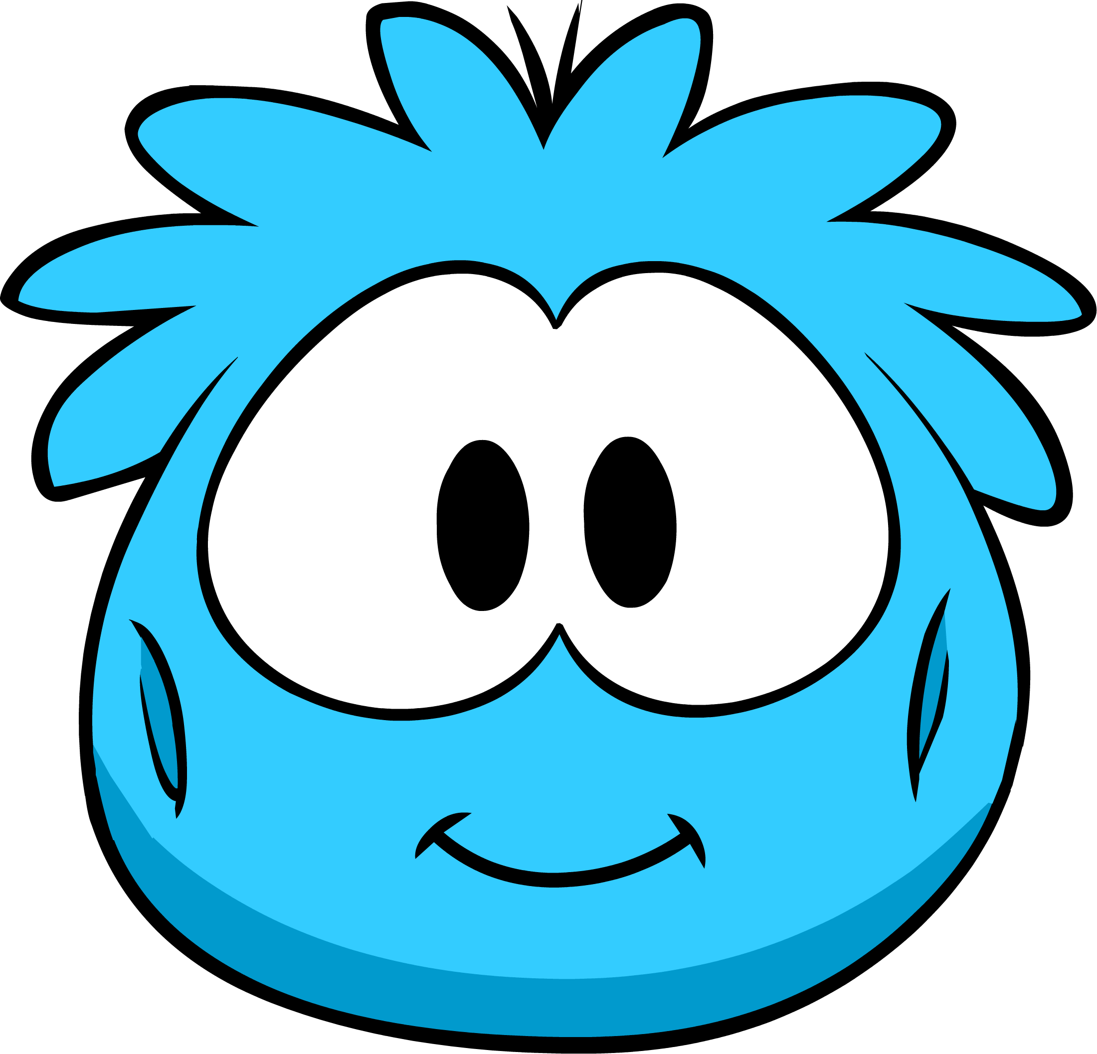 Blue Puffle Costume, Club Penguin Rewritten Wiki