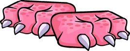 Pink Dragon Feet