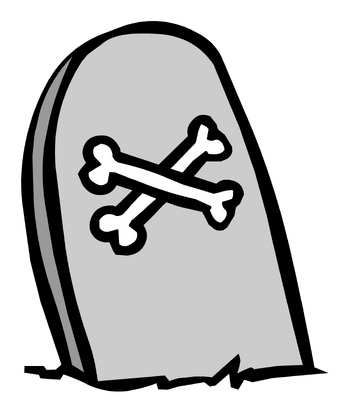 Tombstone Pin