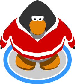 Red Baseball Uniform, Club Penguin Rewritten Wiki