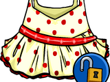 Red Polka Dot Dress (ID 14268)