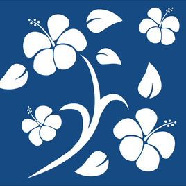 Blue Hawaiian Background