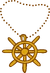 Wheel Necklace