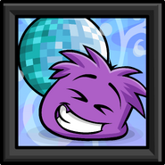 Purple Puffle Picture sprite 002