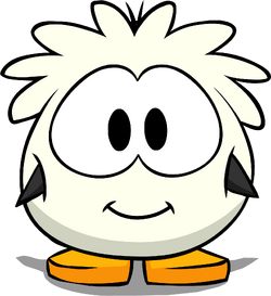 White Puffle Costume | Club Penguin Rewritten Wiki | Fandom