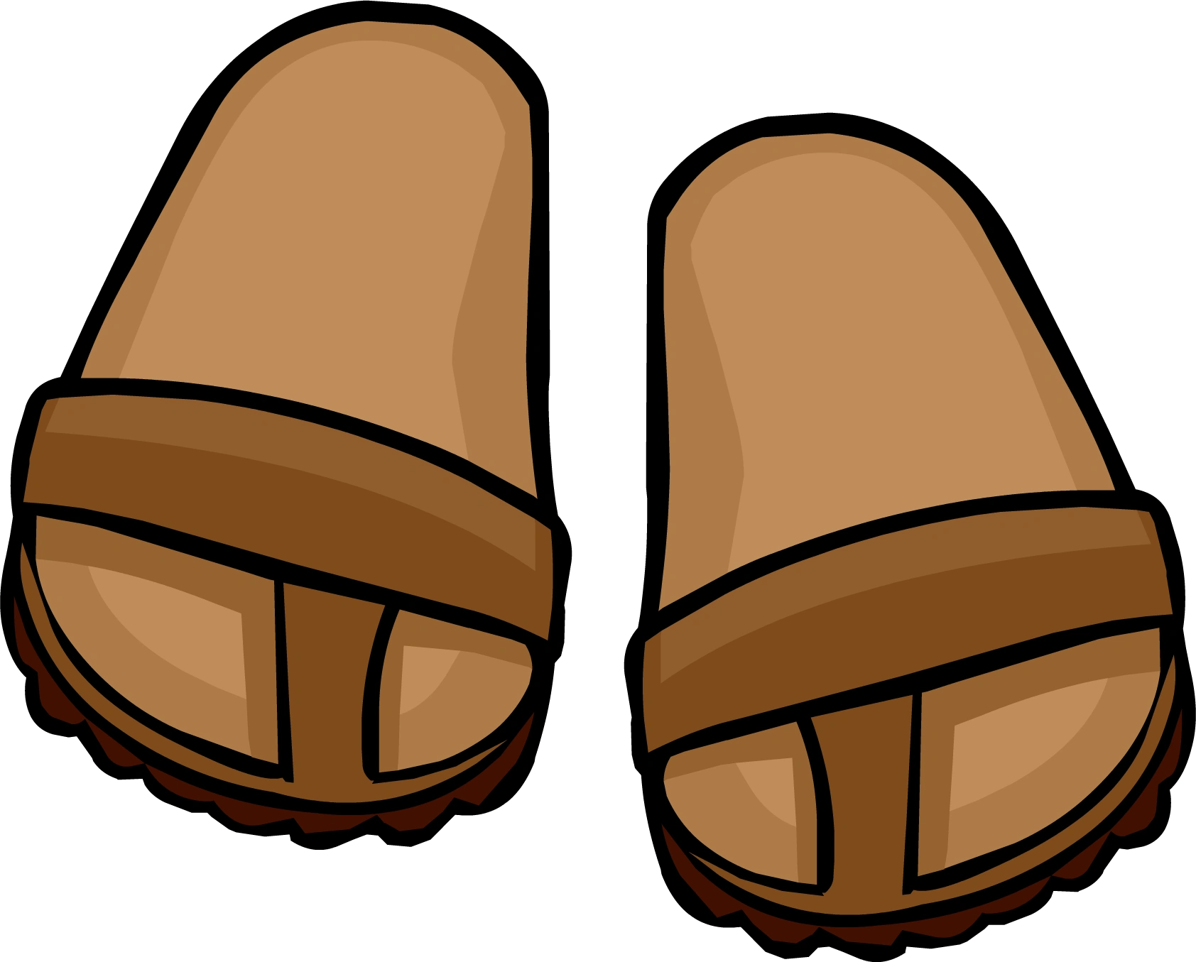 penguin sandals