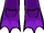 Purple Flippers