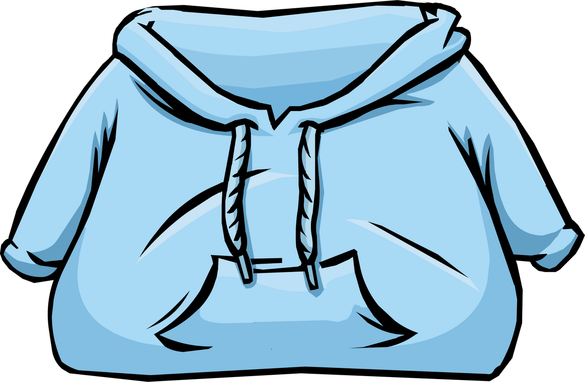 Bright Blue Hoodie | Club Penguin Rewritten Wiki | Fandom