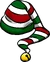 Candy Cane Hat