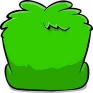 Fuzzy Green Couch sprite 008