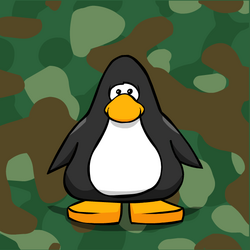 Blue Camo Background, Club Penguin Rewritten Wiki