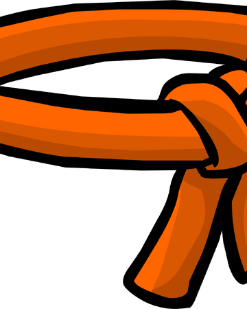 Orange Ninja Belt | Club Penguin Rewritten Wiki | Fandom