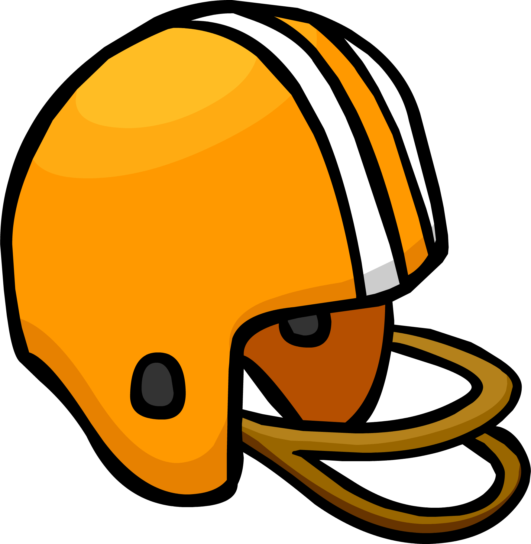 The Football Helmet is a head item in Club Penguin Rewritten. 