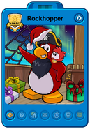 Rockhopper's Christmas Player Card.