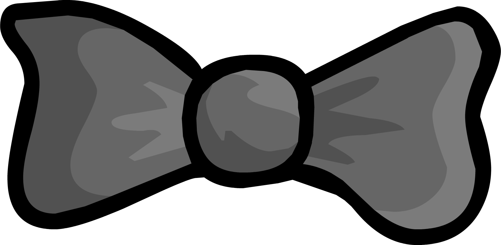 grey bow tie clipart