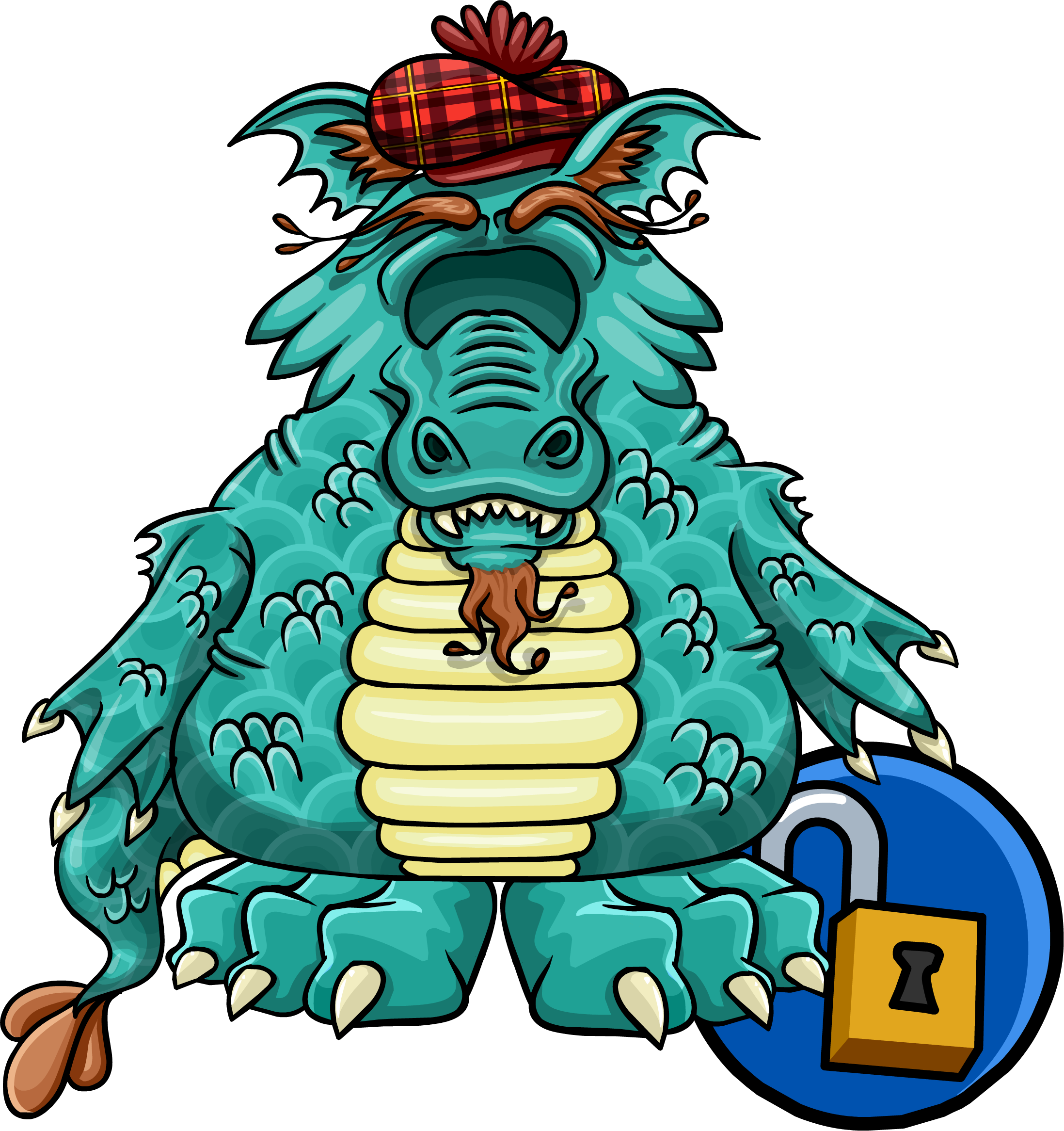 Loch Ness Costume | Club Penguin Rewritten Wiki | Fandom