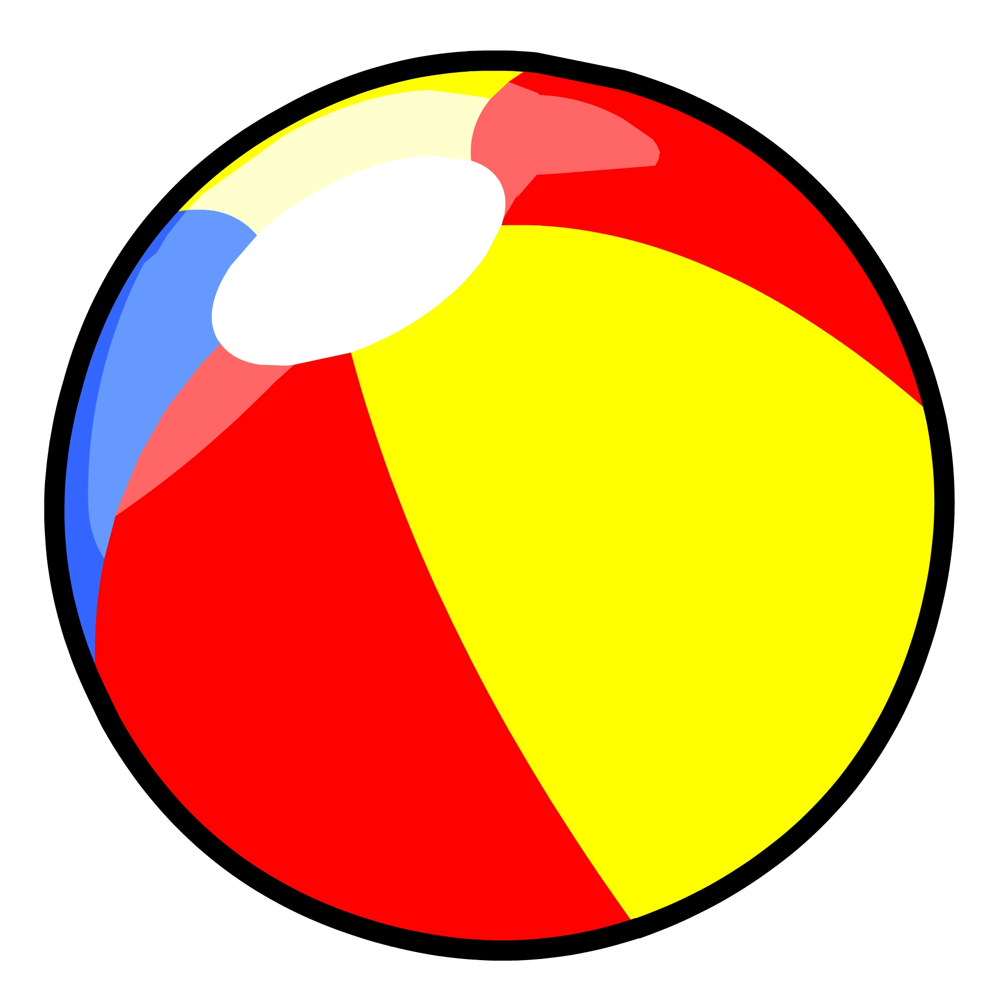 penguin beach ball