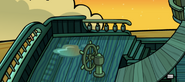 Sneak peek of Shellbeard's ship, The Black Shell, posted on the What's New Blog.