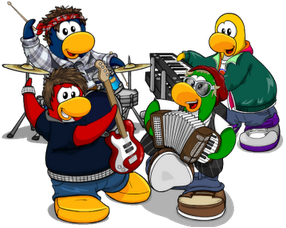 Penguin Band | Club Penguin Rewritten Wiki | Fandom