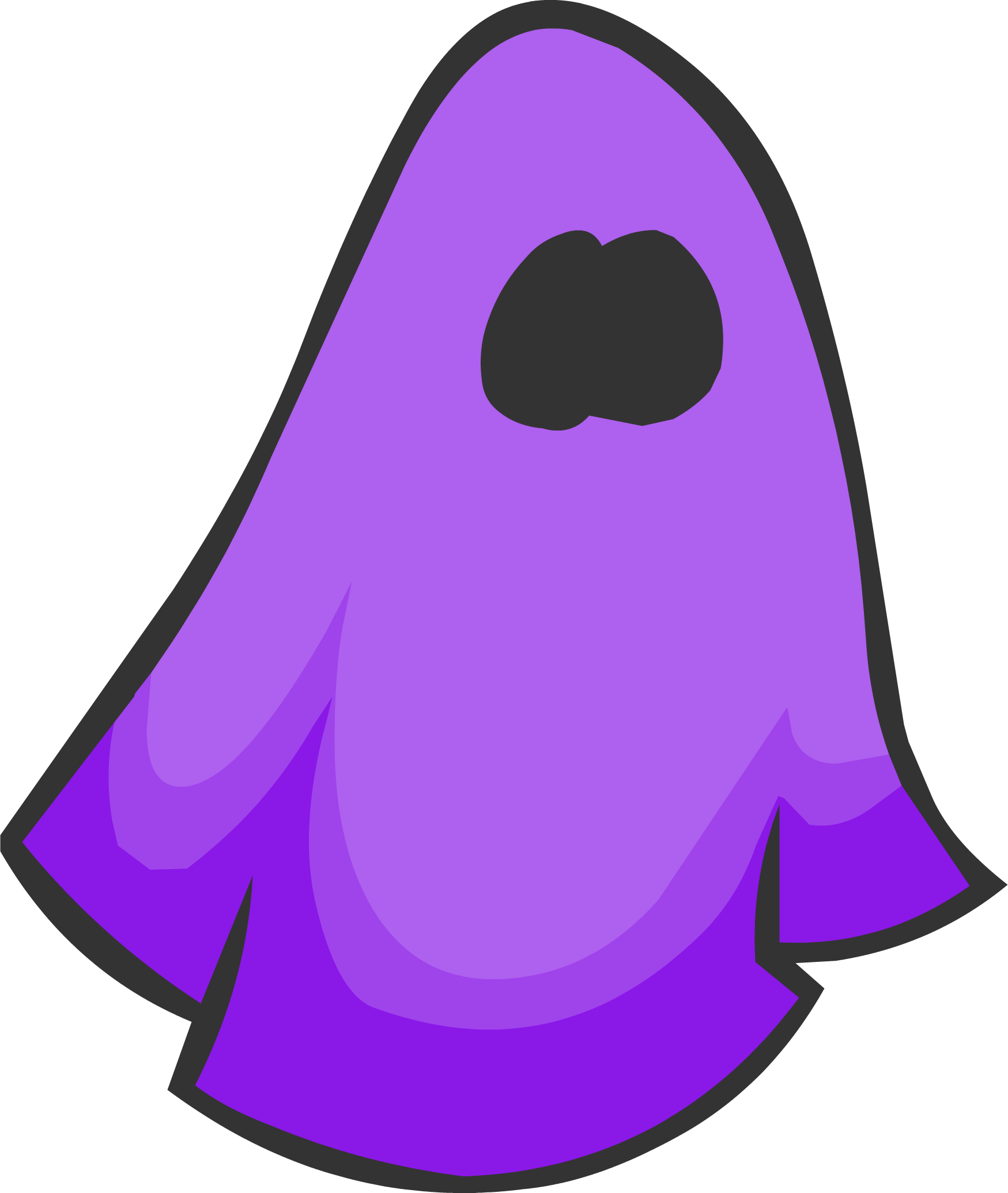 Ghost Purple Ghost Purple