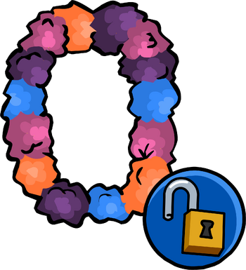 Sunset Lei  Club Penguin Rewritten+BreezeWiki