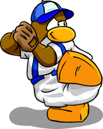 As seen in the Snow and Sports Feb'18 catalog, along with the Blue Baseball Uniform and Baseball Glove.