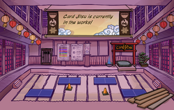 Hidden Dojo Room, Club Penguin Rewritten Wiki