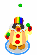 The special dance with the Red Nose and the Clown Suit.