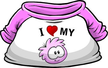 I Heart My Pink Puffle T-Shirt